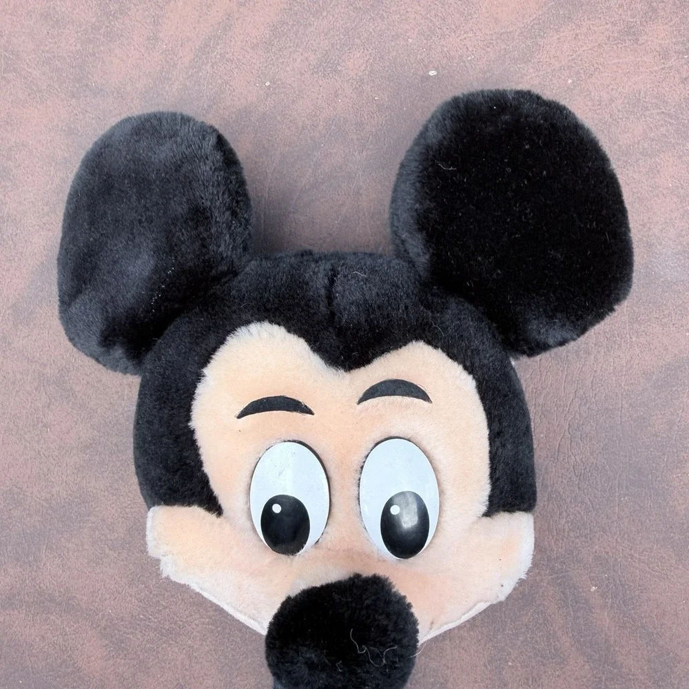VTG Mickey Mouse Plush Golf Club Cover Disneyland Walt Disney World